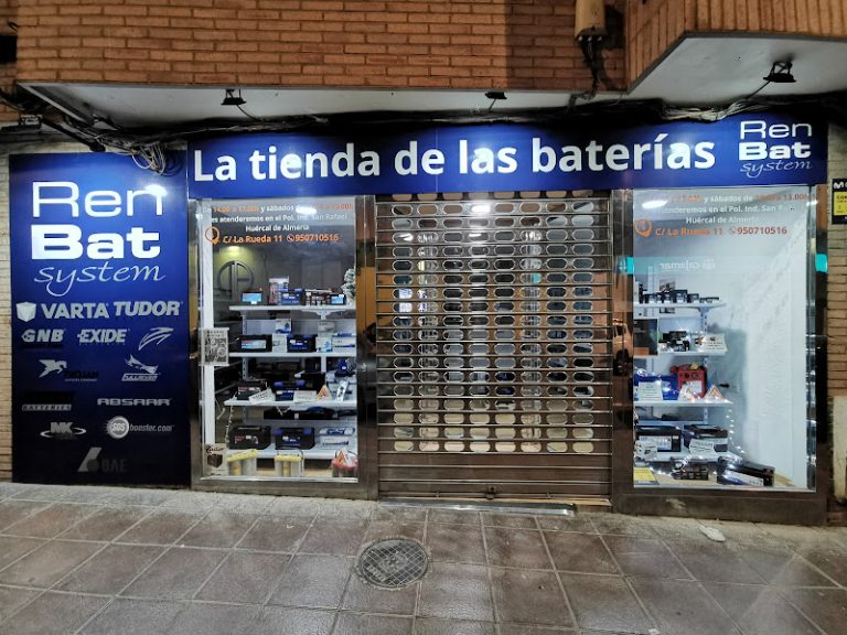 La tienda de las baterías de Renbat system