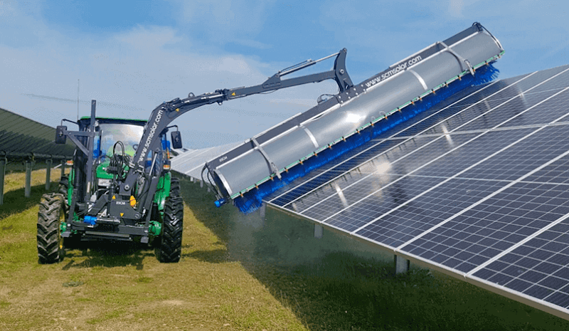 Moraleja Solar – Limpieza de Parques Solares - instalador