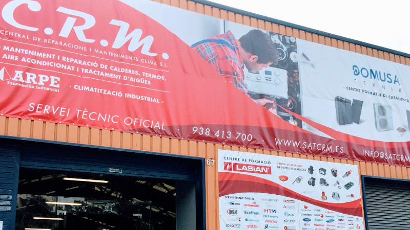 Servicio técnico recambios Repuestos Calderas Climatización SATCRM Granollers - instalador