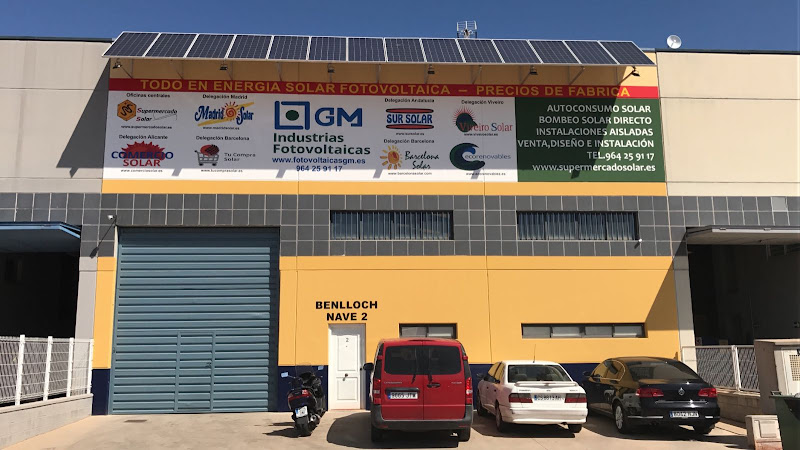 Supermercado solar - instalador